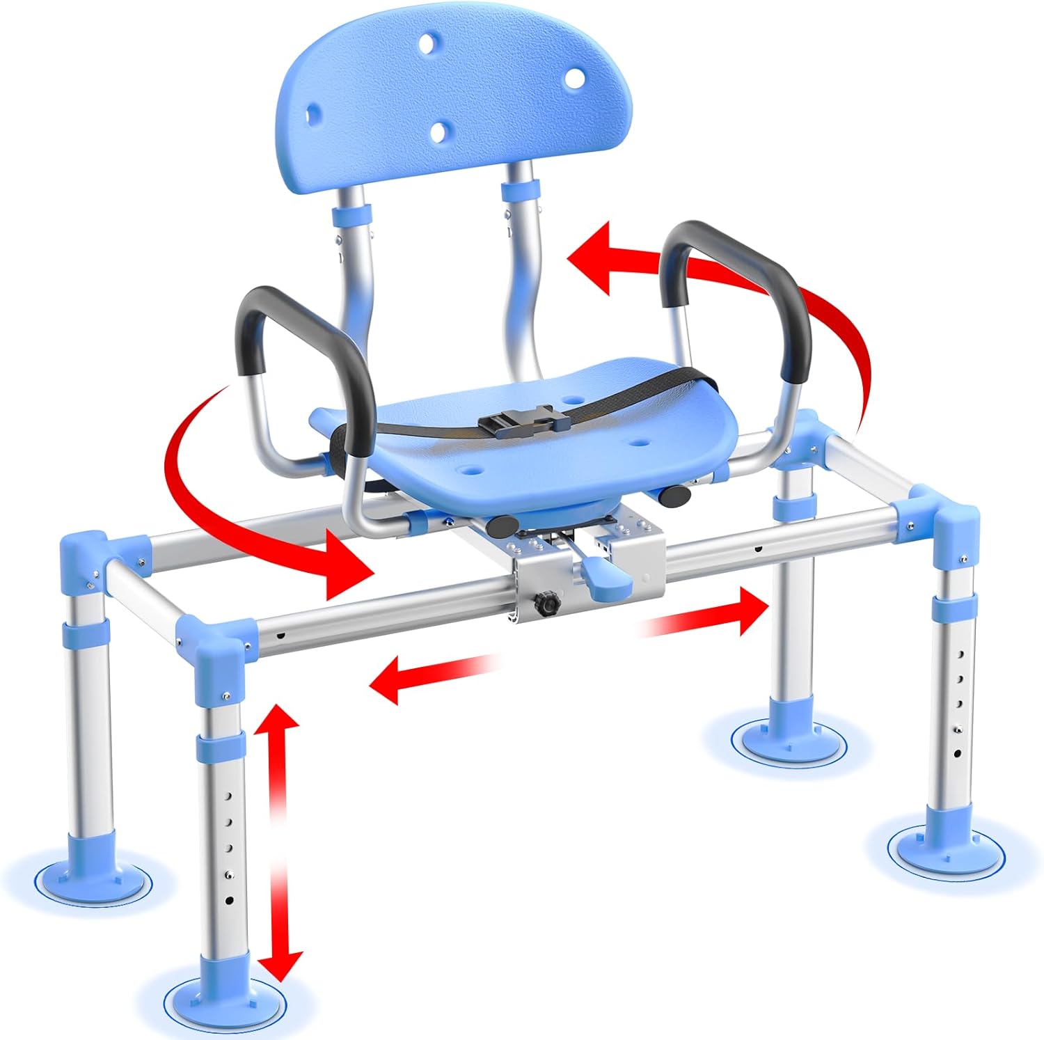 KingPavonini sliding shower chair worth it,should I buy KingPavonini shower bench,KingPavonini vs other transfer benches,KingPavonini 550lb bench pros cons,best heavy duty sliding shower chair,KingPavonini transfer bench honest - detailed features and technical specifications