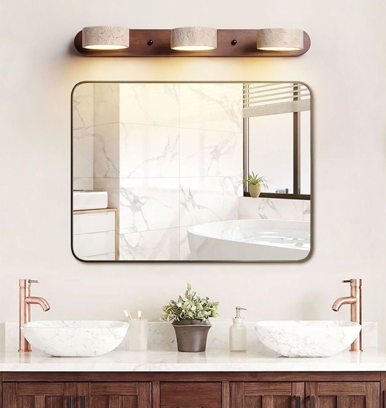 Step-by-step guide for LIFENICEST vanity light worth buying,should I buy LIFENICEST vanity light,LIFENICEST vanity light pros cons,best farmhouse bathroom vanity light,LIFENICEST vs other vanity lights,LIFENICEST wood stone sconce honest - complete tutorial