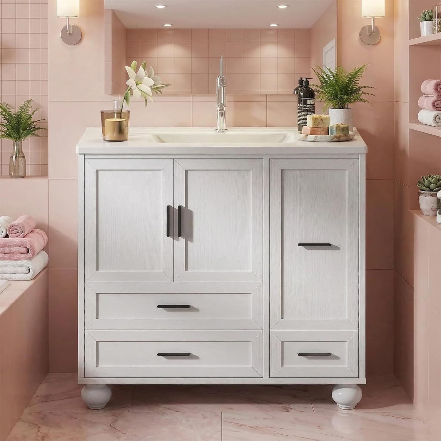 LIKIMIO 36 bathroom vanity worth it,should I buy LIKIMIO vanity,LIKIMIO vs other vanities,LIKIMIO 36 inch pros cons,LIKIMIO hair tool drawer vanity,best freestanding bathroom vanity - detailed features and technical specifications