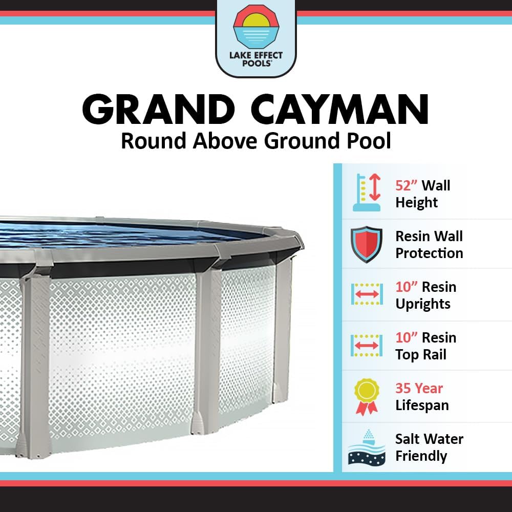 Lake Effect Pools Grand Cayman worth it,Lake Effect Grand Cayman pros cons,best 33 foot above ground pool,Lake Effect Pools honest assessment,Grand Cayman pool kit buying guide,should I buy a Lake Effect pool performance testing and real-world results