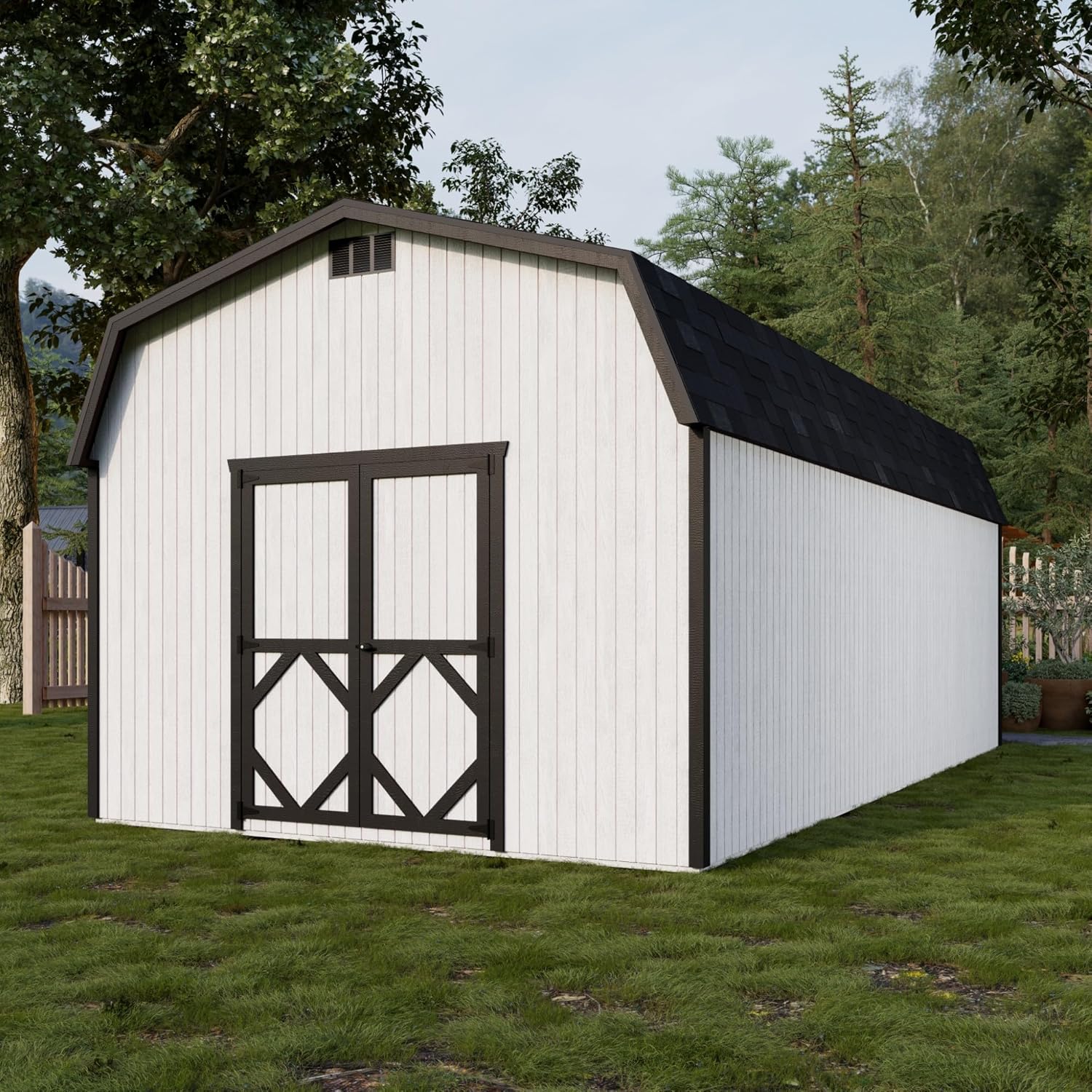 Little Cottage Co Gambrel Barn worth it,should I buy a Little Cottage Co shed,Little Cottage Co Gambrel Barn pros cons,best DIY storage shed kit,Little Cottage Co shed honest opinion,Gambrel Barn vs other sheds unboxing and complete package contents