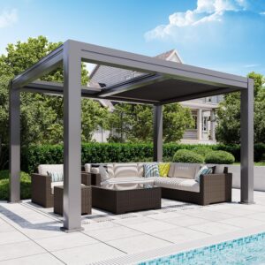 Image 1 of MELLCOM electric retractable pergola worth it