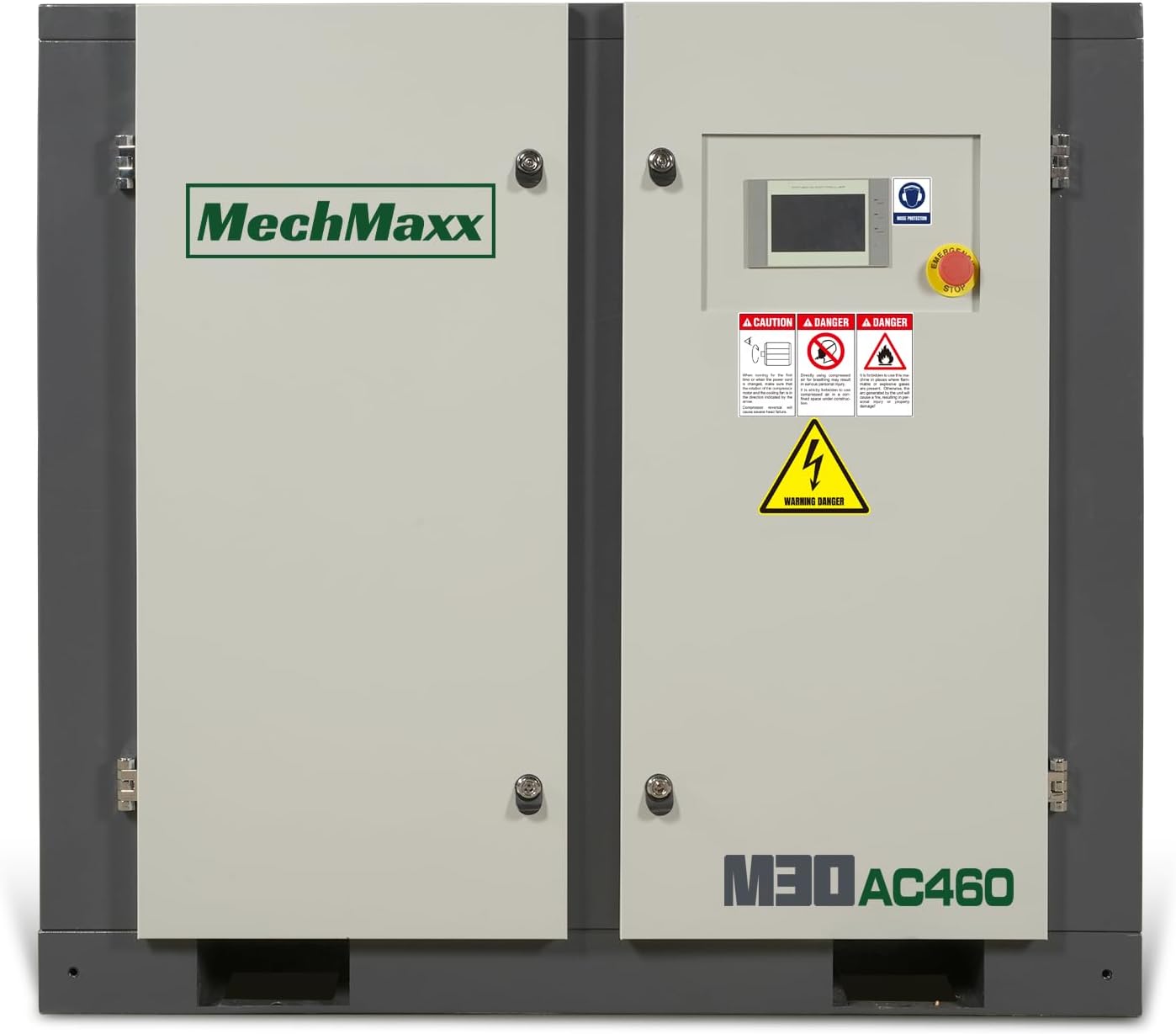 MechMaxx M30AC460 air compressor worth it,MechMaxx 30HP compressor pros cons,best industrial rotary screw compressor,MechMaxx vs other industrial compressors,should I buy MechMaxx M30AC460,MechMaxx 106CFM compressor buying guide - detailed features and technical specifications