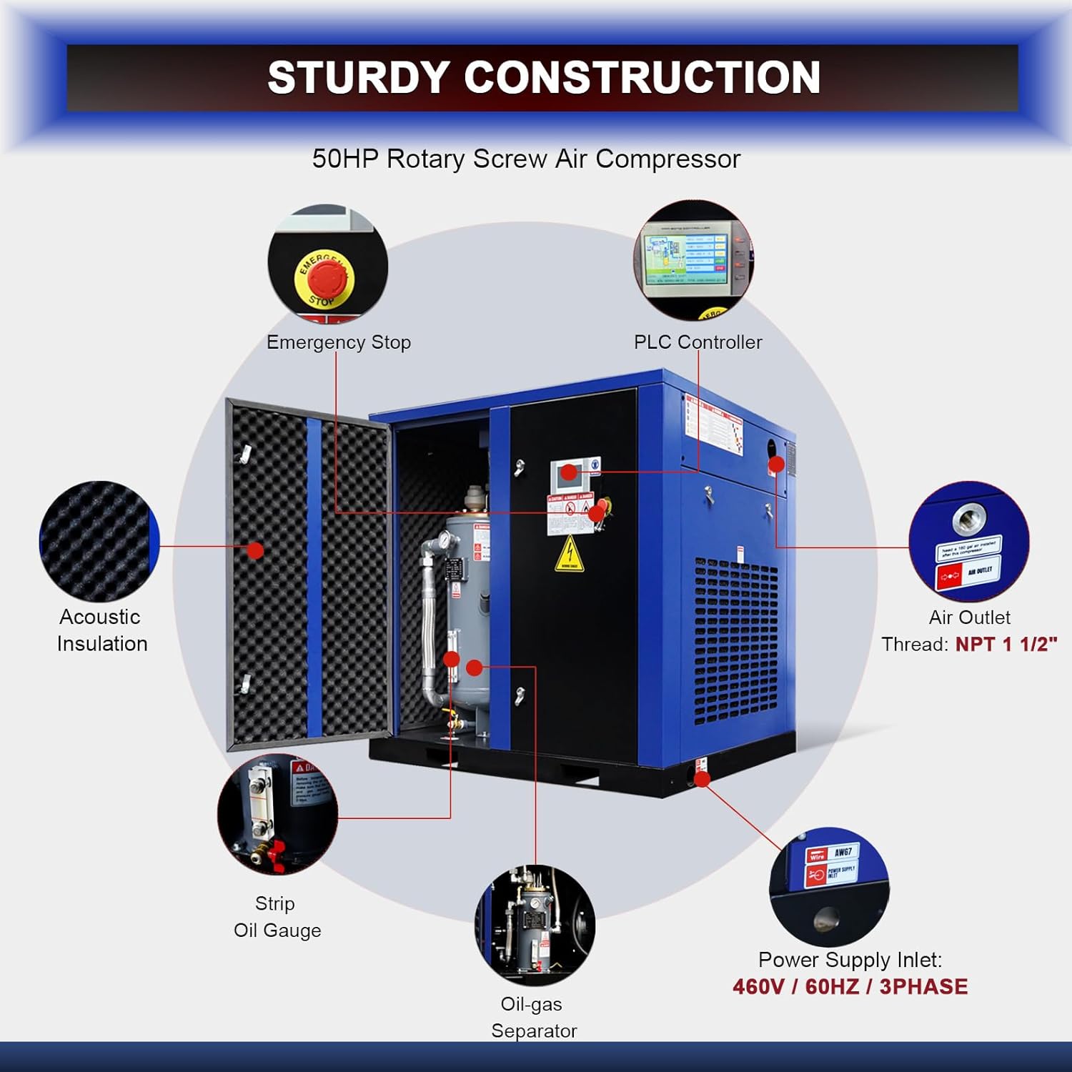 Step-by-step guide for Merax 50HP air compressor worth it,should I buy a Merax 50HP compressor,Merax 50HP vs alternatives,50HP rotary screw compressor pros cons,industrial air compressor worth buying,best 50HP fixed speed compressor - complete tutorial