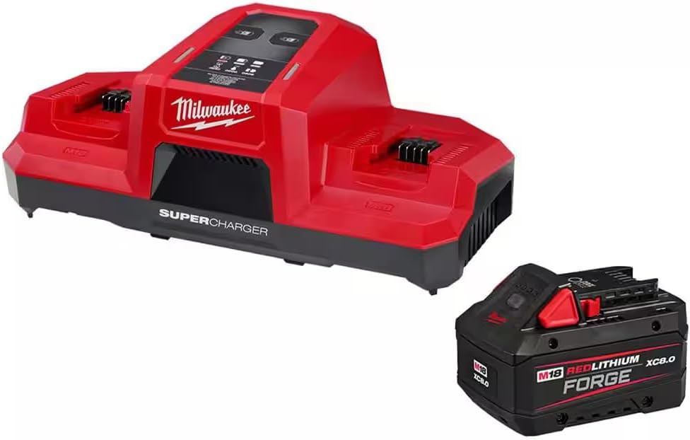 Milwaukee M18 Forge battery charger worth it,Milwaukee M18 Forge 8.0 Ah pros cons,should I buy Milwaukee Forge battery,Milwaukee Forge vs standard M18,best M18 battery and charger combo,Milwaukee Forge charger honest opinion - detailed features and technical specifications