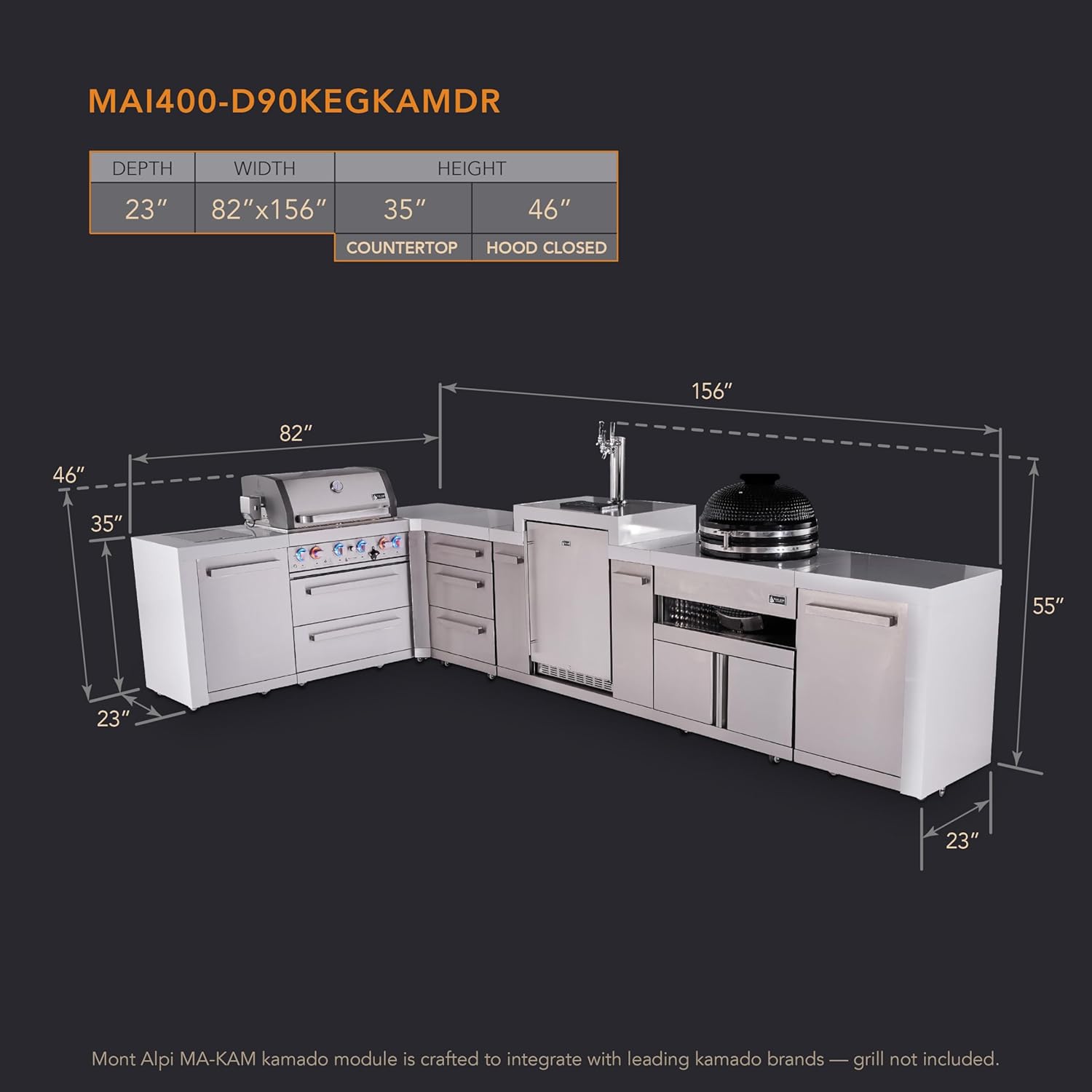 Mont Alpi 400 Deluxe worth buying,Mont Alpi 400 Deluxe pros cons,Mont Alpi 400 Deluxe vs alternatives,should I buy Mont Alpi 400 Deluxe,best L-shaped outdoor kitchen island,Mont Alpi 400 Deluxe honest assessment unboxing and complete package contents