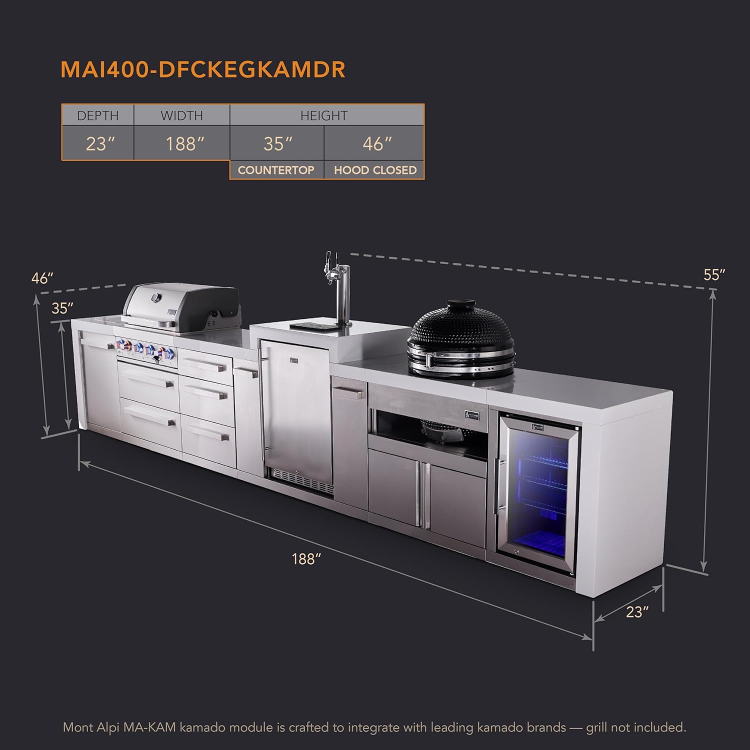 Mont Alpi 400 Deluxe worth buying,Mont Alpi 400 Deluxe pros cons,Mont Alpi outdoor kitchen island,best premium outdoor gas grill,should I buy Mont Alpi 400,Mont Alpi vs other outdoor kitchens unboxing and complete package contents
