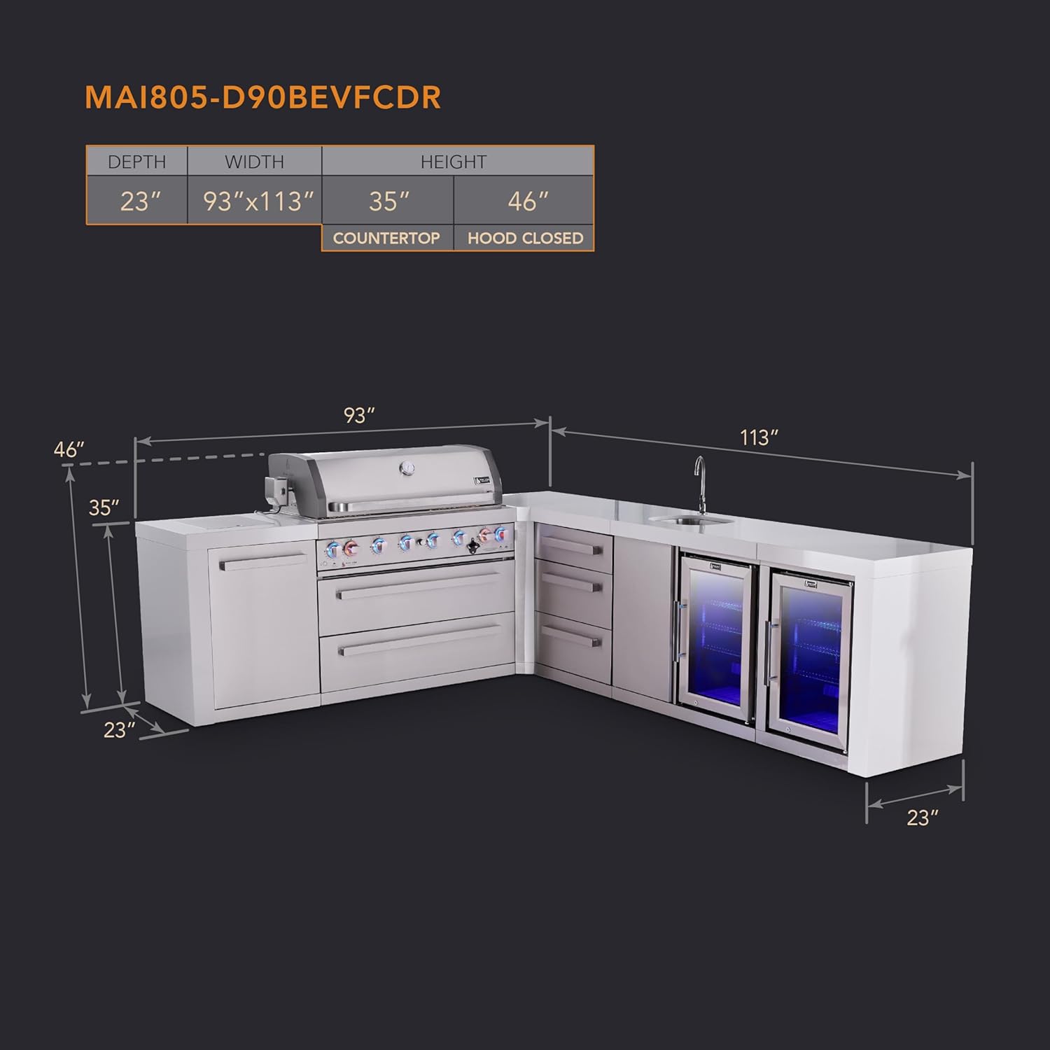 Mont Alpi 805 Deluxe worth it,Mont Alpi 805 Deluxe pros cons,best L-shaped outdoor kitchen island,Mont Alpi 805 Deluxe vs alternatives,should I buy Mont Alpi 805 Deluxe,Mont Alpi 805 Deluxe honest assessment unboxing and complete package contents