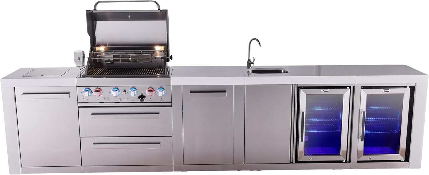 Mont Alpi Deluxe outdoor kitchen worth it,should I buy Mont Alpi outdoor kitchen,Mont Alpi 400 series pros cons,best modular outdoor kitchen island,Mont Alpi Deluxe honest opinion,Mont Alpi vs other outdoor kitchens unboxing and complete package contents