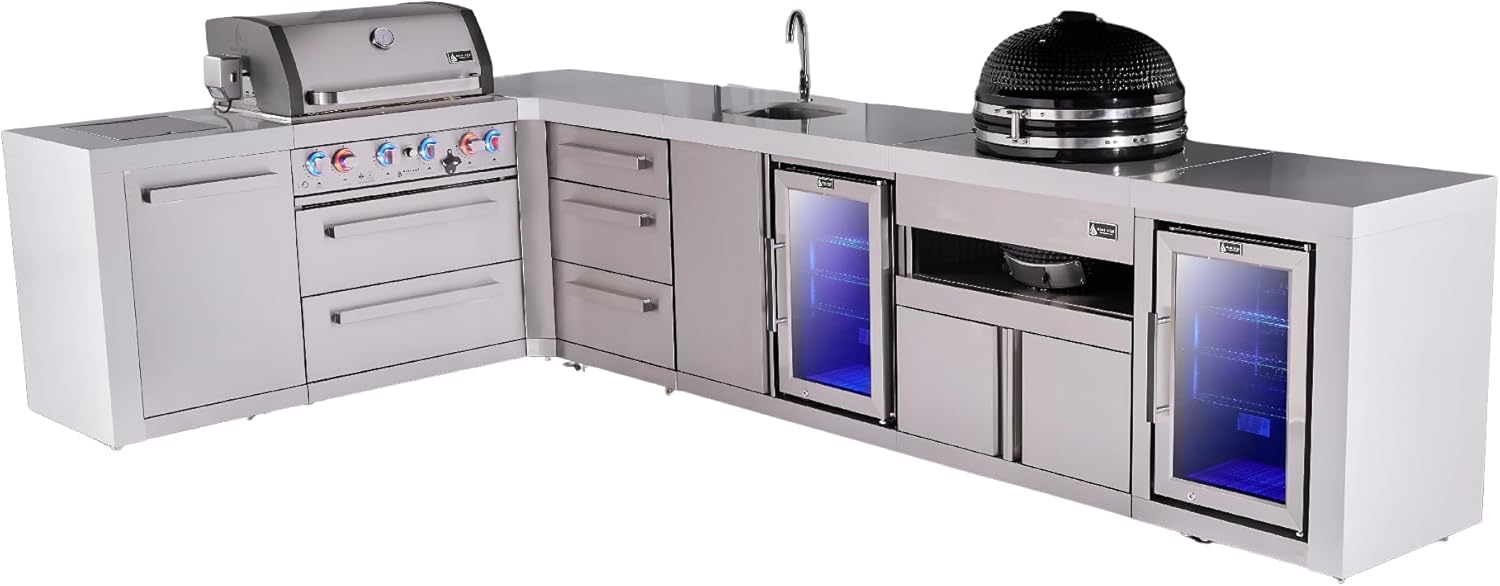Mont Alpi outdoor kitchen worth it,should I buy Mont Alpi outdoor kitchen,Mont Alpi vs other outdoor kitchens,Mont Alpi pros and cons,best modular outdoor kitchen island,Mont Alpi 400 deluxe honest - detailed features and technical specifications