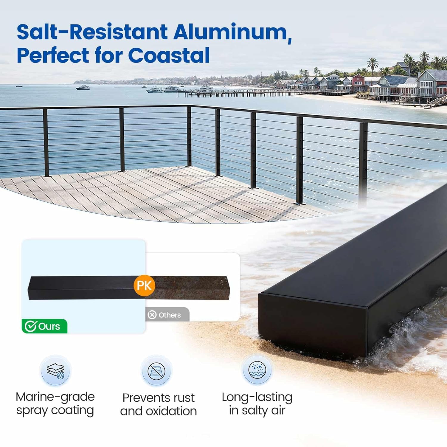 Step-by-step guide for Muzata HL10 handrail worth it,should I buy Muzata HL10,Muzata HL10 vs other handrails,Muzata HL10 pros cons,Muzata HL10 worth buying,best aluminum cable railing handrail - complete tutorial