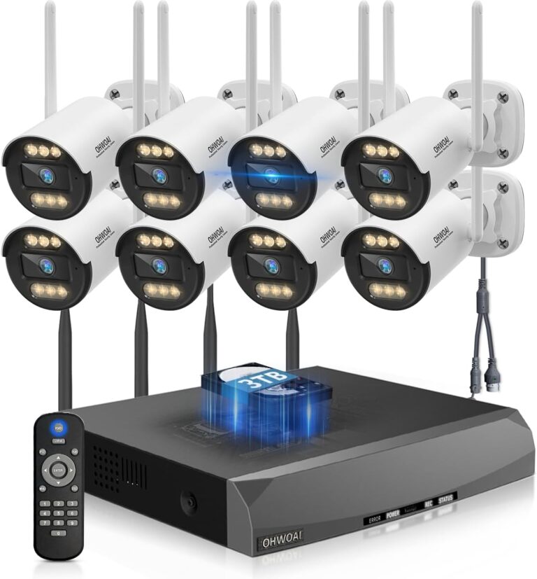 Image 1 of OHWOAI wireless security camera system worth it