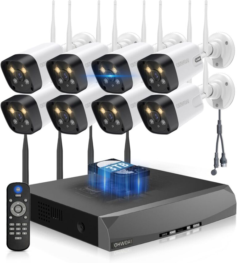 Image 1 of OHWOAI wireless security camera system worth it
