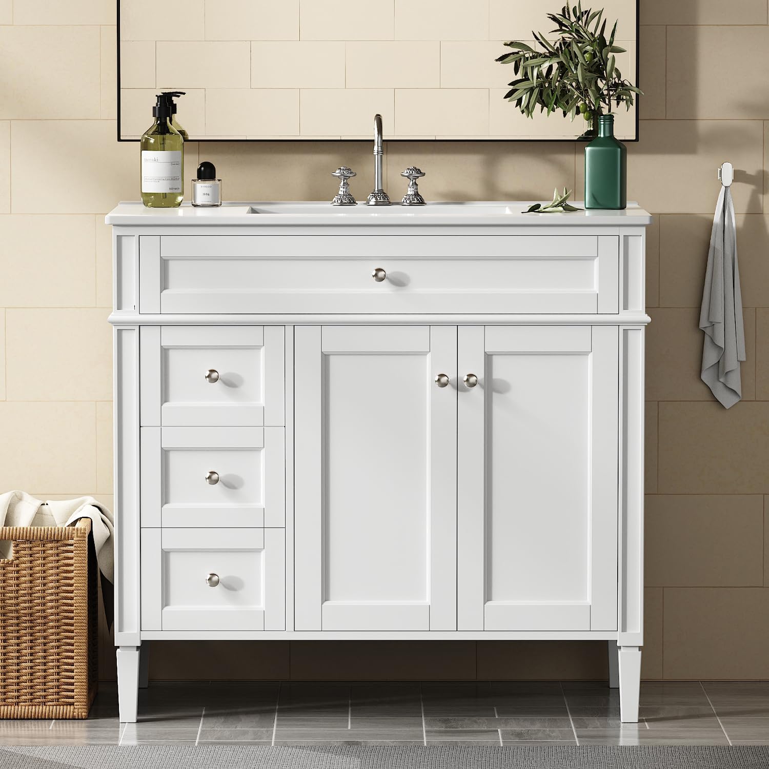 OWIPAW bathroom vanity worth buying,OWIPAW vanity pros and cons,OWIPAW vs other bathroom vanities,should I buy the OWIPAW vanity,best bathroom vanity with charging station,OWIPAW 36 inch vanity honest - detailed features and technical specifications