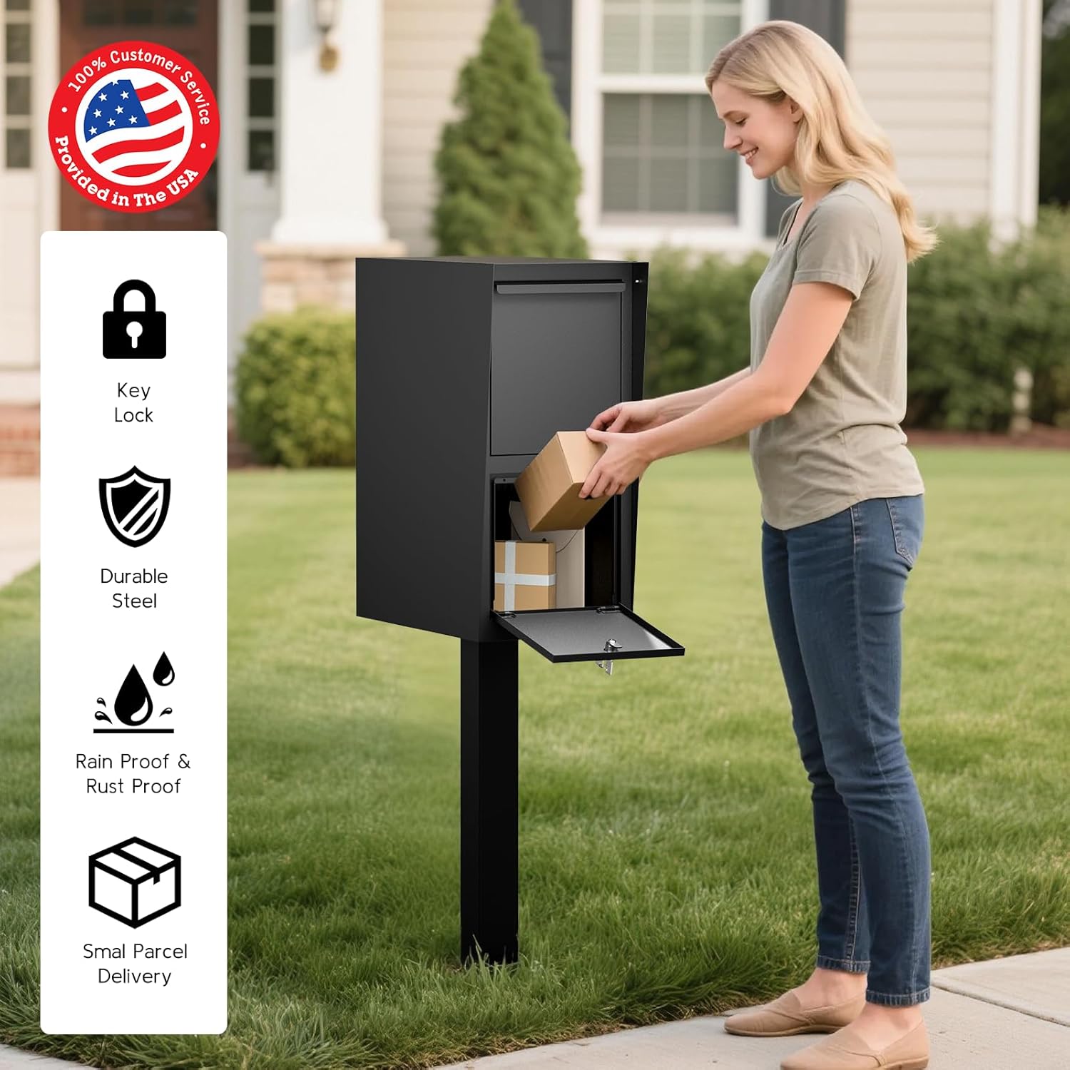 POCHAR locking mailbox worth buying,should I buy POCHAR mailbox,POCHAR mailbox pros cons,best locking mailbox for packages,POCHAR vs other mailboxes,POCHAR mailbox honest opinion unboxing and complete package contents