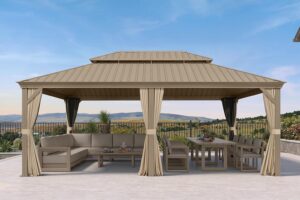 Image 1 of PURPLE LEAF 14x20 gazebo worth it