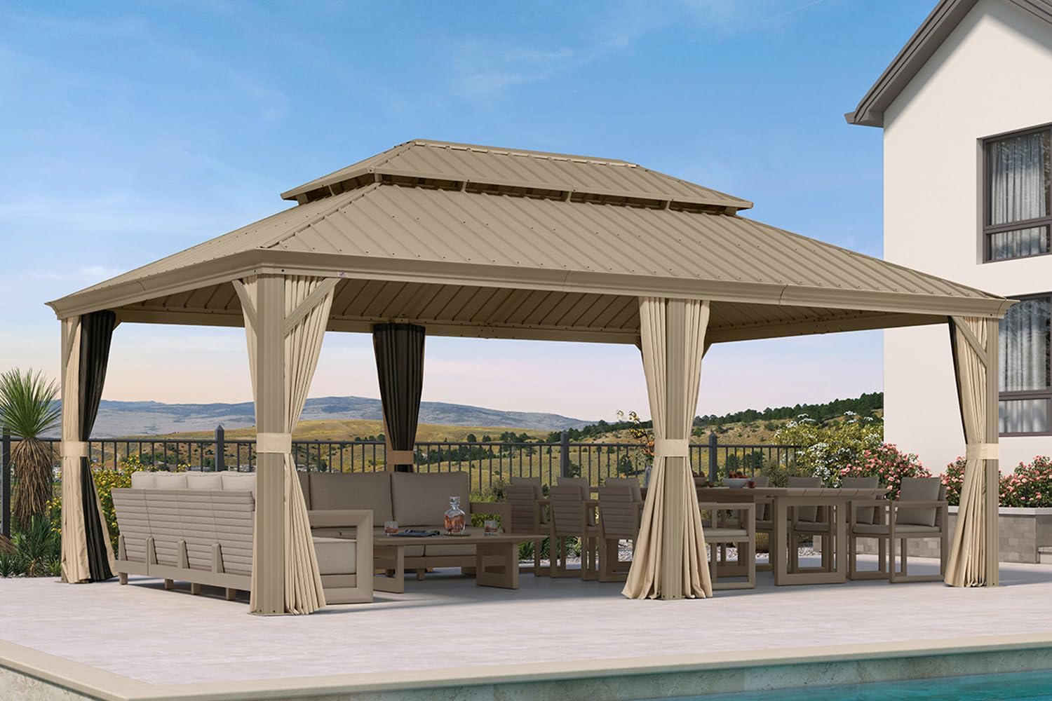 PURPLE LEAF 14x20 gazebo worth it,should I buy a PURPLE LEAF gazebo,PURPLE LEAF gazebo pros cons,best permanent hardtop gazebo,PURPLE LEAF vs other gazebos,PURPLE LEAF 14x20 honest assessment unboxing and complete package contents