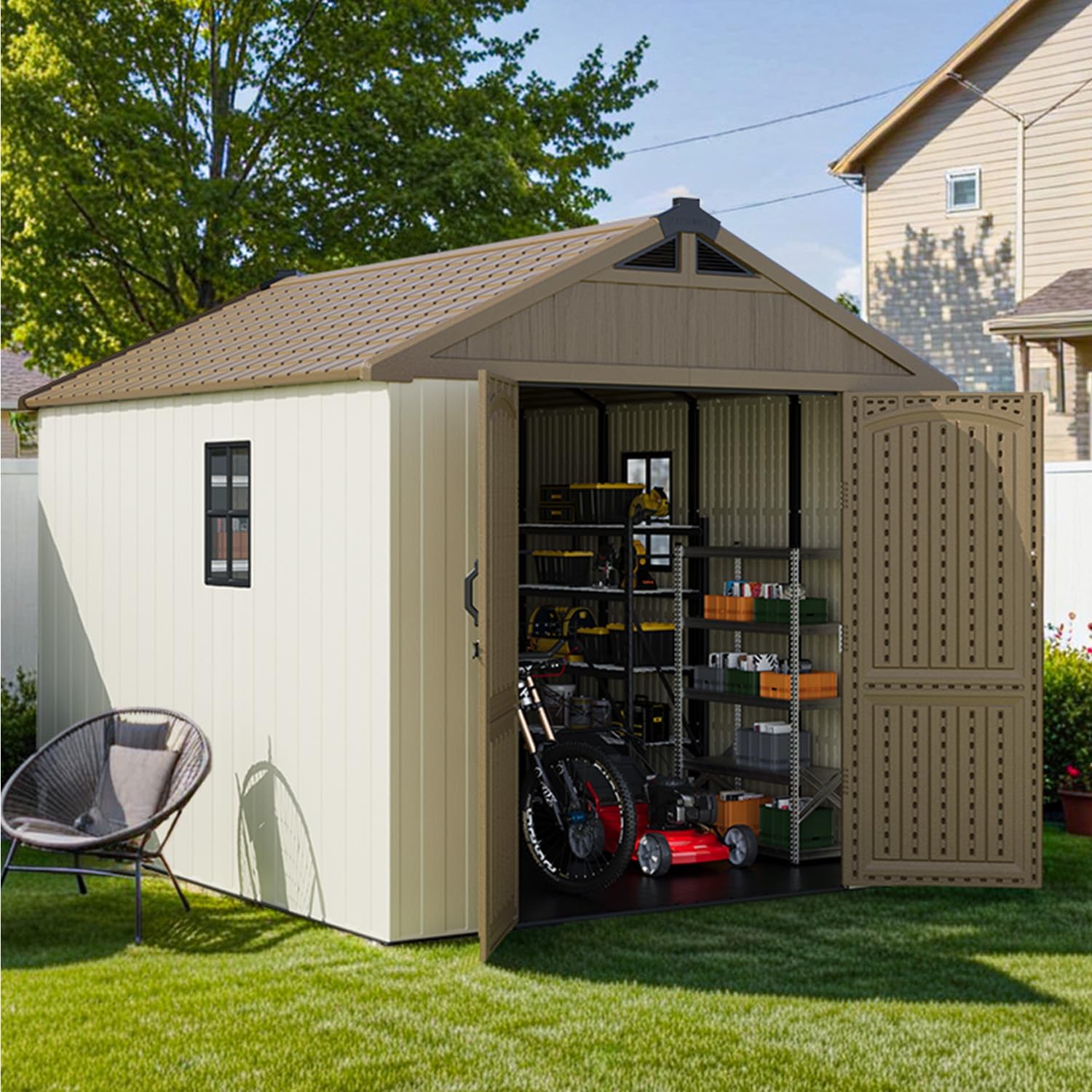 Step-by-step guide for Patiowell 8x10 shed worth it,Patiowell 8x10 shed pros cons,best 8x10 plastic storage shed,should I buy the Patiowell shed,Patiowell Kick-it shed honest,Patiowell vs other plastic sheds - complete tutorial