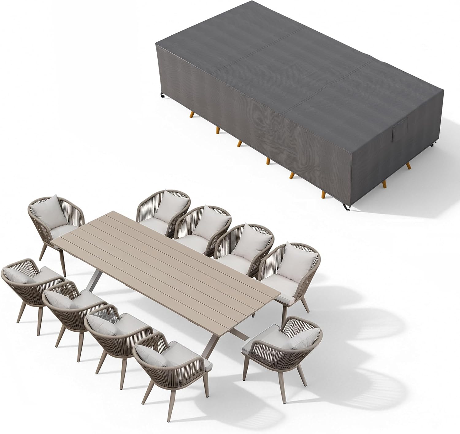 Purple Leaf patio dining set worth it,should I buy Purple Leaf patio set,Purple Leaf vs other patio sets,Purple Leaf 11 piece set pros cons,best aluminum patio dining set,Purple Leaf furniture cover quality - detailed features and technical specifications