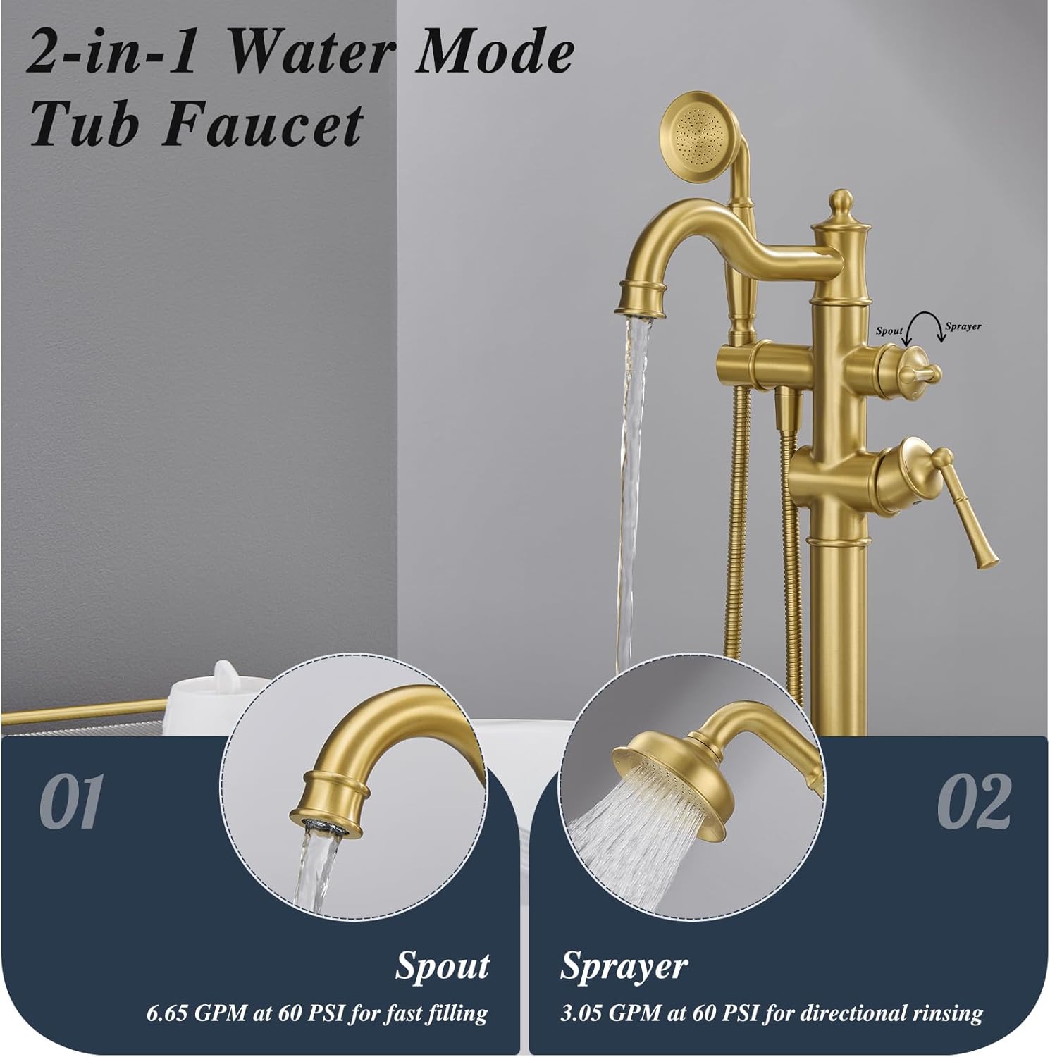 Qinkell freestanding tub faucet worth it,should I buy Qinkell tub faucet,Qinkell vs other freestanding faucets,Qinkell tub faucet pros cons,best freestanding bathtub faucet,Qinkell floor mount faucet honest performance testing and real-world results