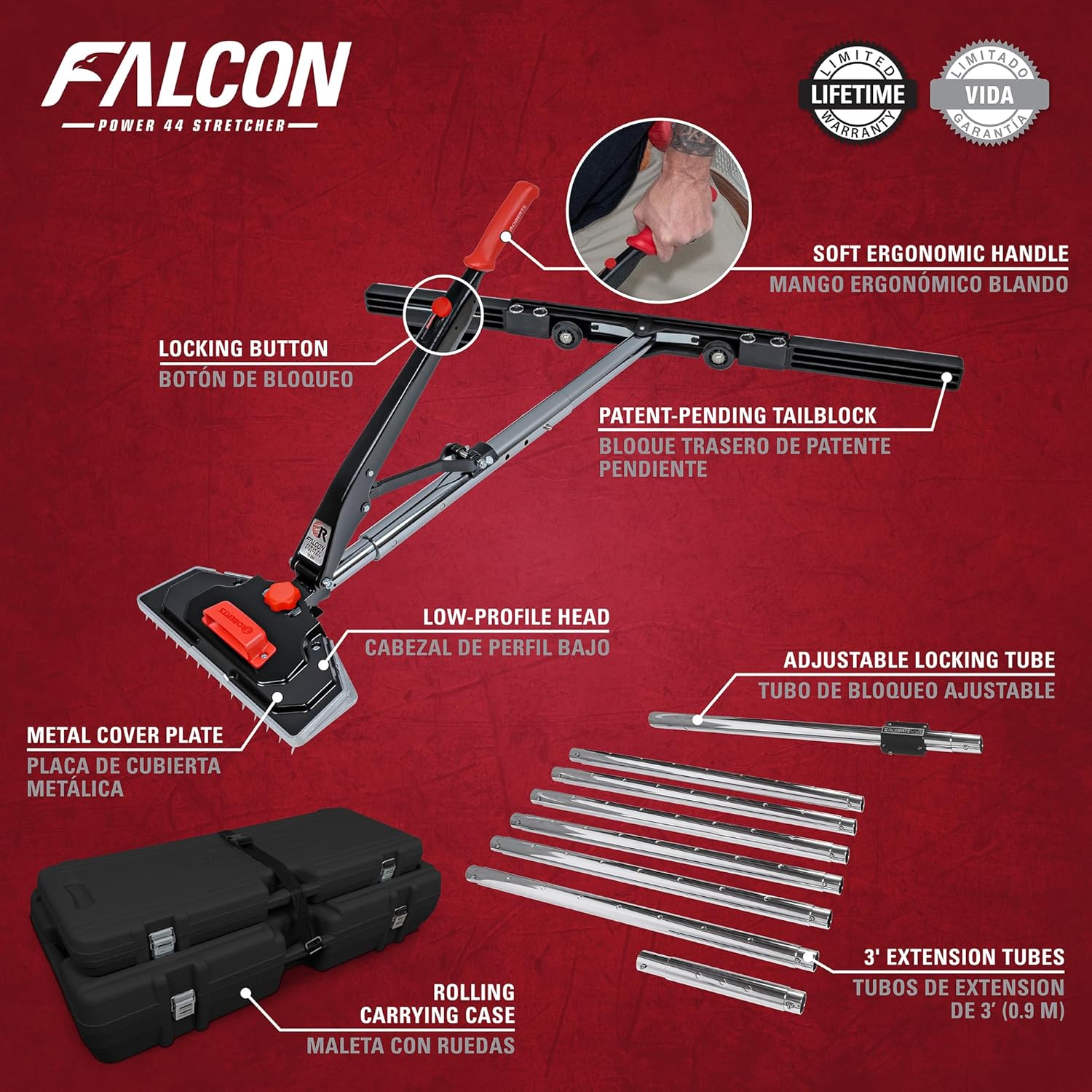 Roberts Falcon Power 44 worth it,should I buy Roberts Falcon Power 44,Roberts Falcon vs other carpet stretchers,Roberts Falcon Power 44 pros cons,best professional carpet stretcher kit,Roberts Falcon Power 44 honest assessment unboxing and complete package contents