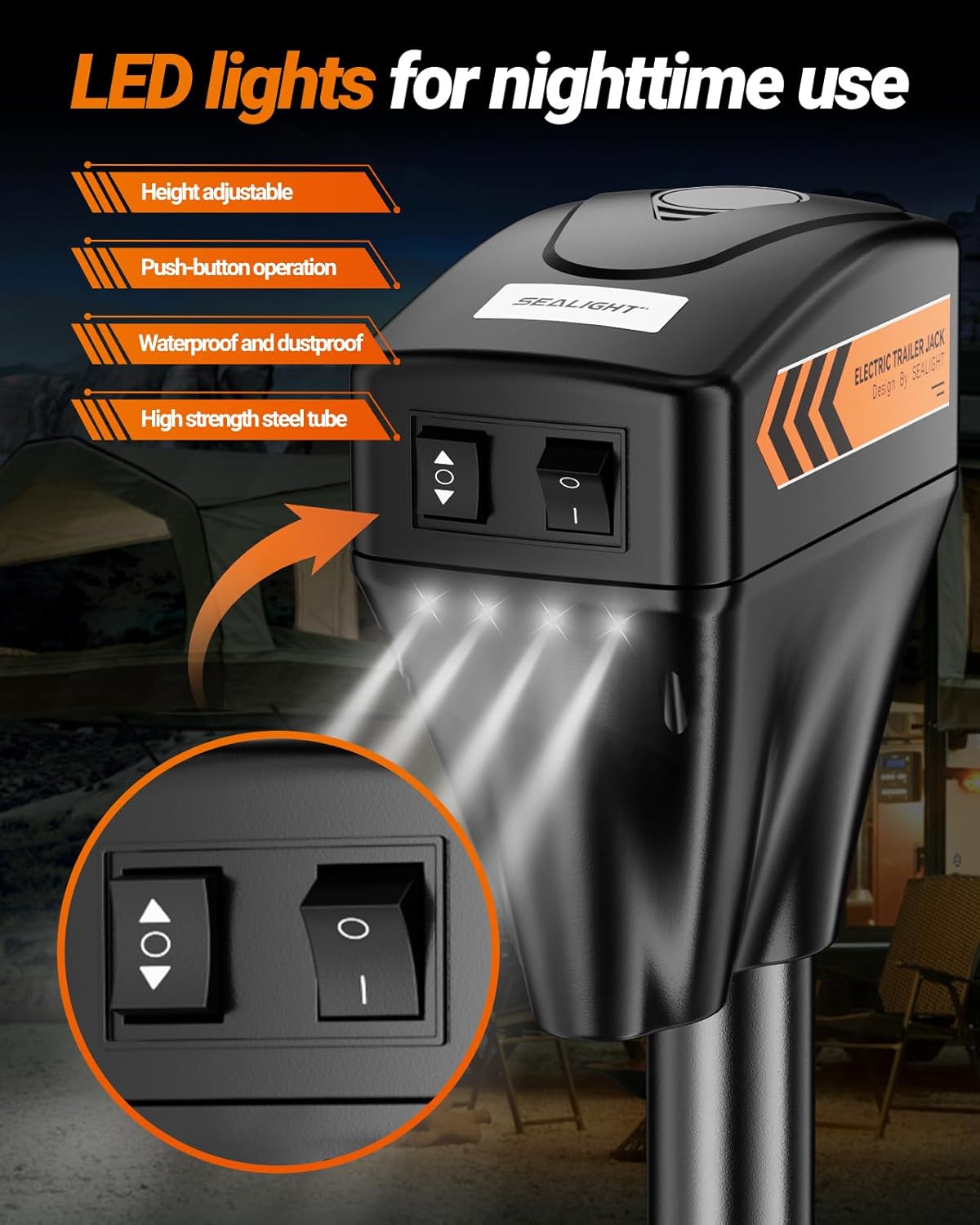 SEALIGHT 7500LB electric trailer jack worth it,should I buy SEALIGHT electric jack,SEALIGHT 7500LB vs alternatives,SEALIGHT electric jack pros cons,best heavy duty electric tongue jack,SEALIGHT 7500LB worth buying unboxing and complete package contents