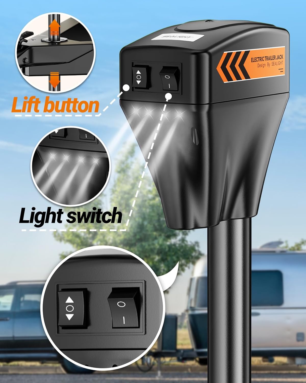 Step-by-step guide for SEALIGHT 7500LB electric trailer jack worth it,should I buy SEALIGHT electric jack,SEALIGHT 7500LB vs alternatives,SEALIGHT electric jack pros cons,best heavy duty electric tongue jack,SEALIGHT 7500LB worth buying - complete tutorial