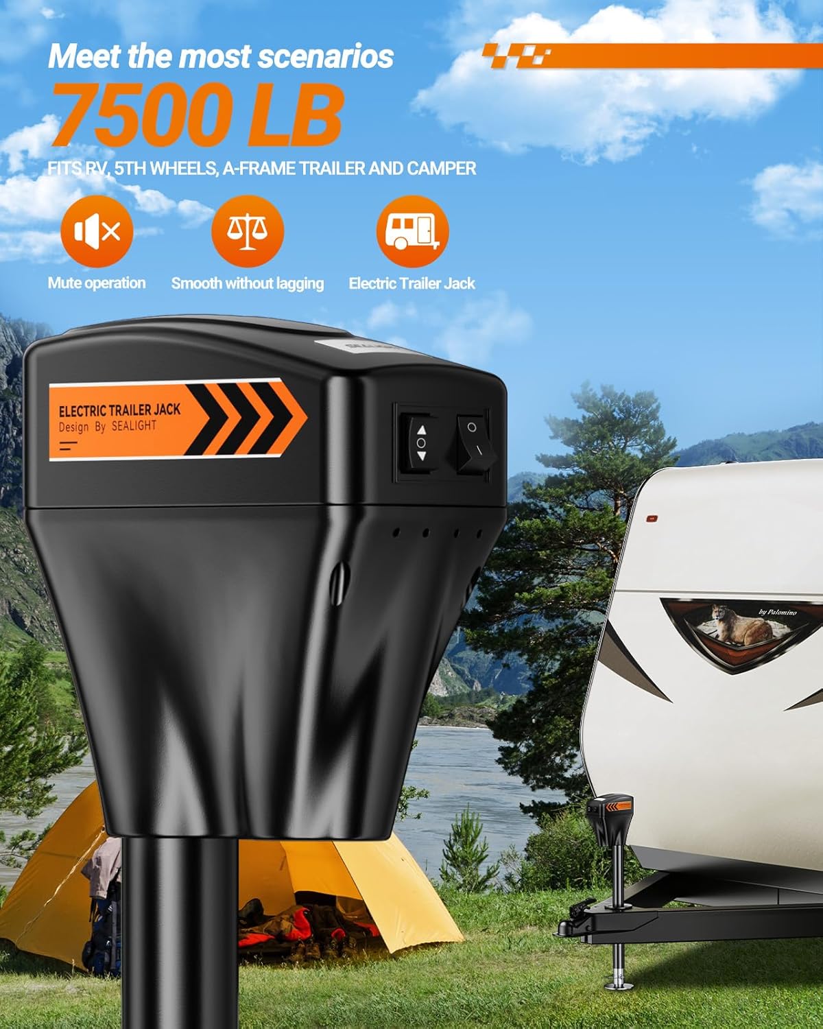 SEALIGHT 7500LB electric trailer jack worth it,should I buy SEALIGHT electric jack,SEALIGHT 7500LB vs alternatives,SEALIGHT electric jack pros cons,best heavy duty electric tongue jack,SEALIGHT 7500LB worth buying performance testing and real-world results