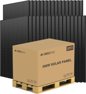Image 1 of SUNGOLDPOWER 500W solar panels worth it