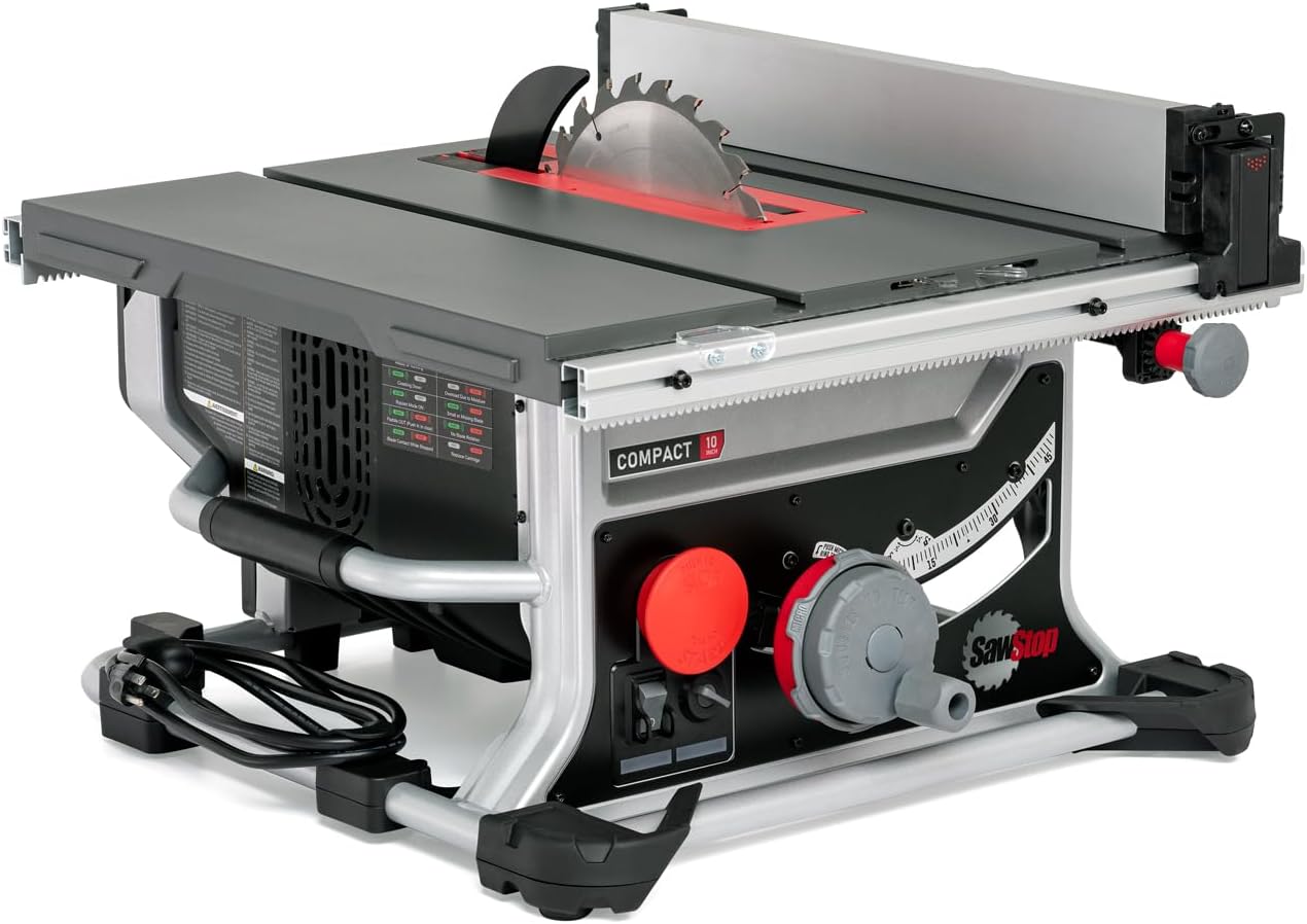 SawStop Compact Table Saw worth it,should I buy a SawStop table saw,SawStop CTS-120A60 pros cons,best compact table saw for safety,SawStop vs other table saws,SawStop safety system honest opinion - detailed features and technical specifications