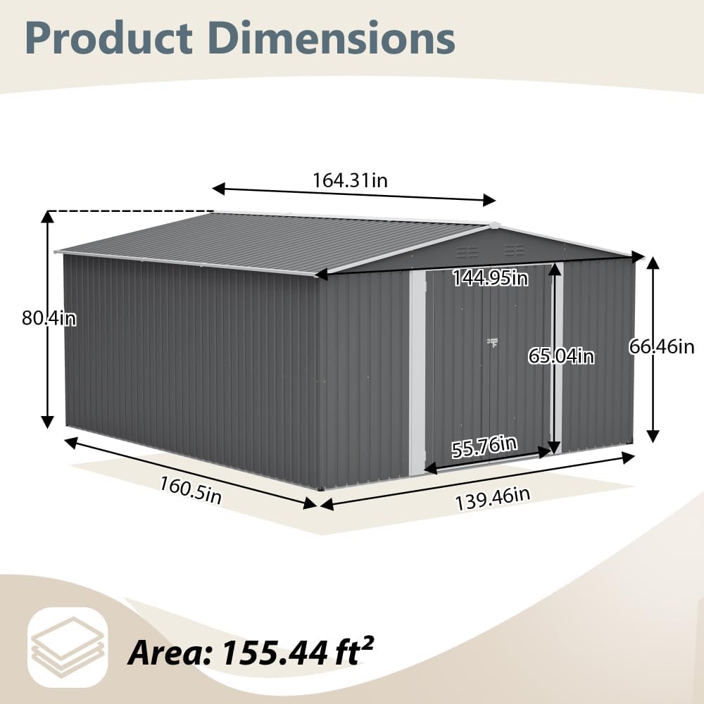 Secsofier 12x14 metal shed worth buying,should I buy Secsofier 12x14 shed,Secsofier 12x14 shed pros cons,best 12x14 outdoor storage shed,Secsofier metal shed vs alternatives,12x14 metal shed assembly experience unboxing and complete package contents