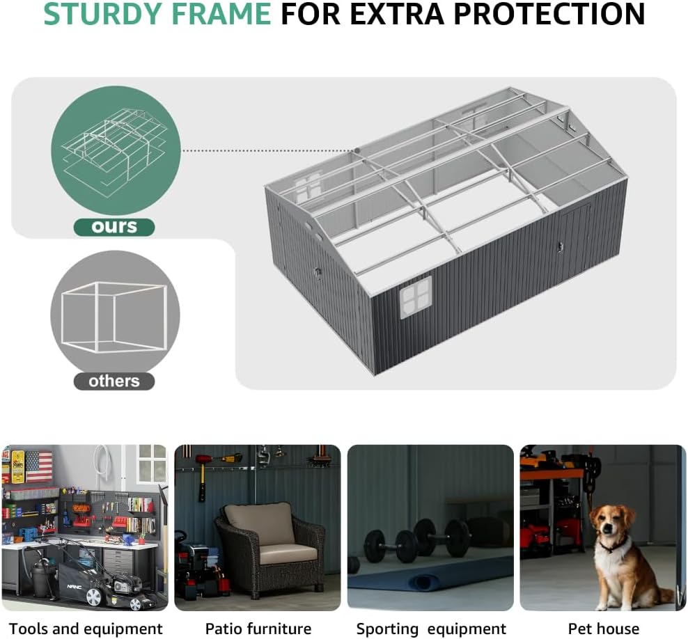 Reviews - Secsofier 13x20 Metal Shed Worth Buying? Honest Pros & Cons Secsofier 13x20 metal shed worth buying,should I buy Secsofier metal shed,Secsofier vs other metal garages,Secsofier 13x20 pros cons,best large outdoor metal shed,Secsofier metal garage honest performance testing and real-world results