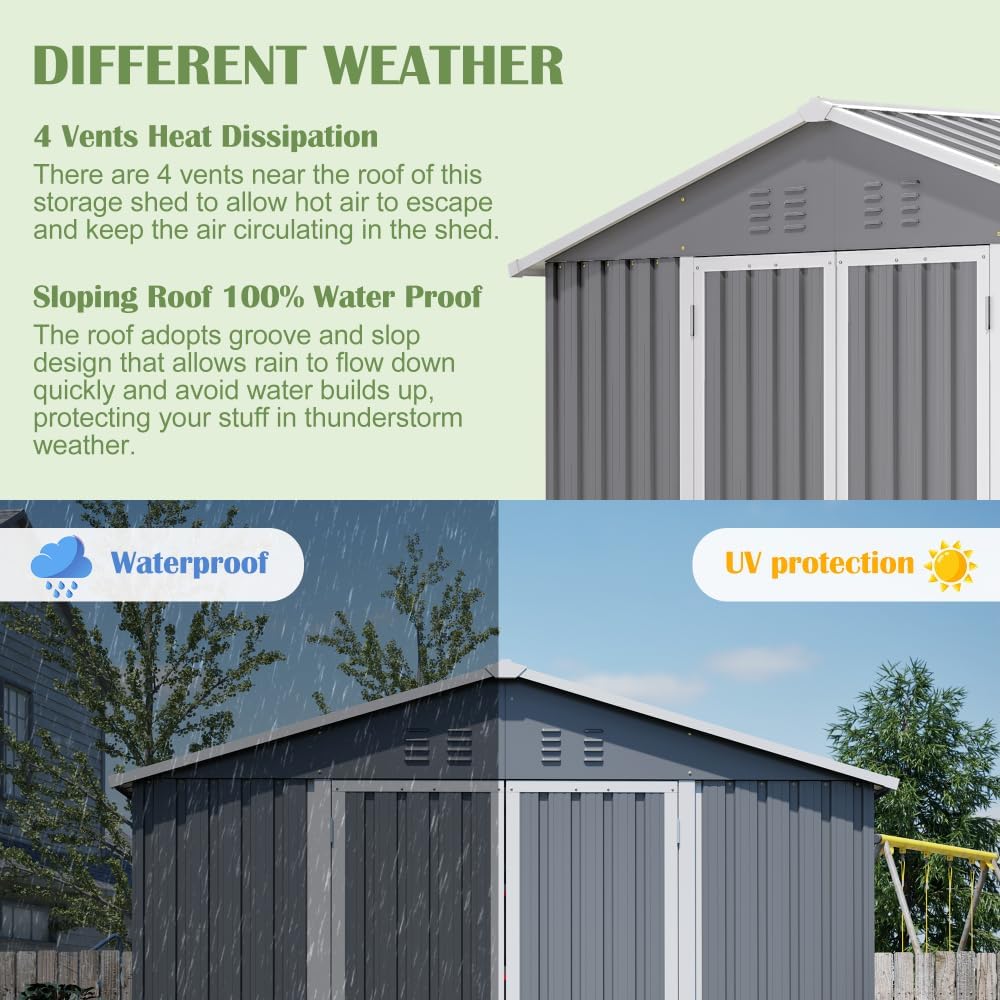 Secsofier 8x12 metal shed worth it,should I buy a Secsofier shed,Secsofier 8x12 shed pros cons,best large outdoor storage shed,metal garden shed worth buying,Secsofier shed vs alternatives performance testing and real-world results