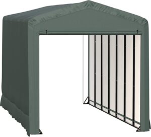 Image 1 of ShelterLogic ShelterTube garage storage shelter