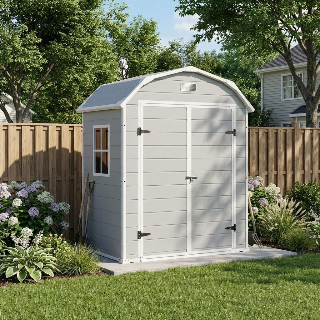 SierraSquad 6x4.5 ft shed worth it,should I buy SierraSquad shed,SierraSquad shed vs alternatives,SierraSquad shed pros cons,best 6x4.5 ft outdoor shed,plastic storage shed worth buying - detailed features and technical specifications