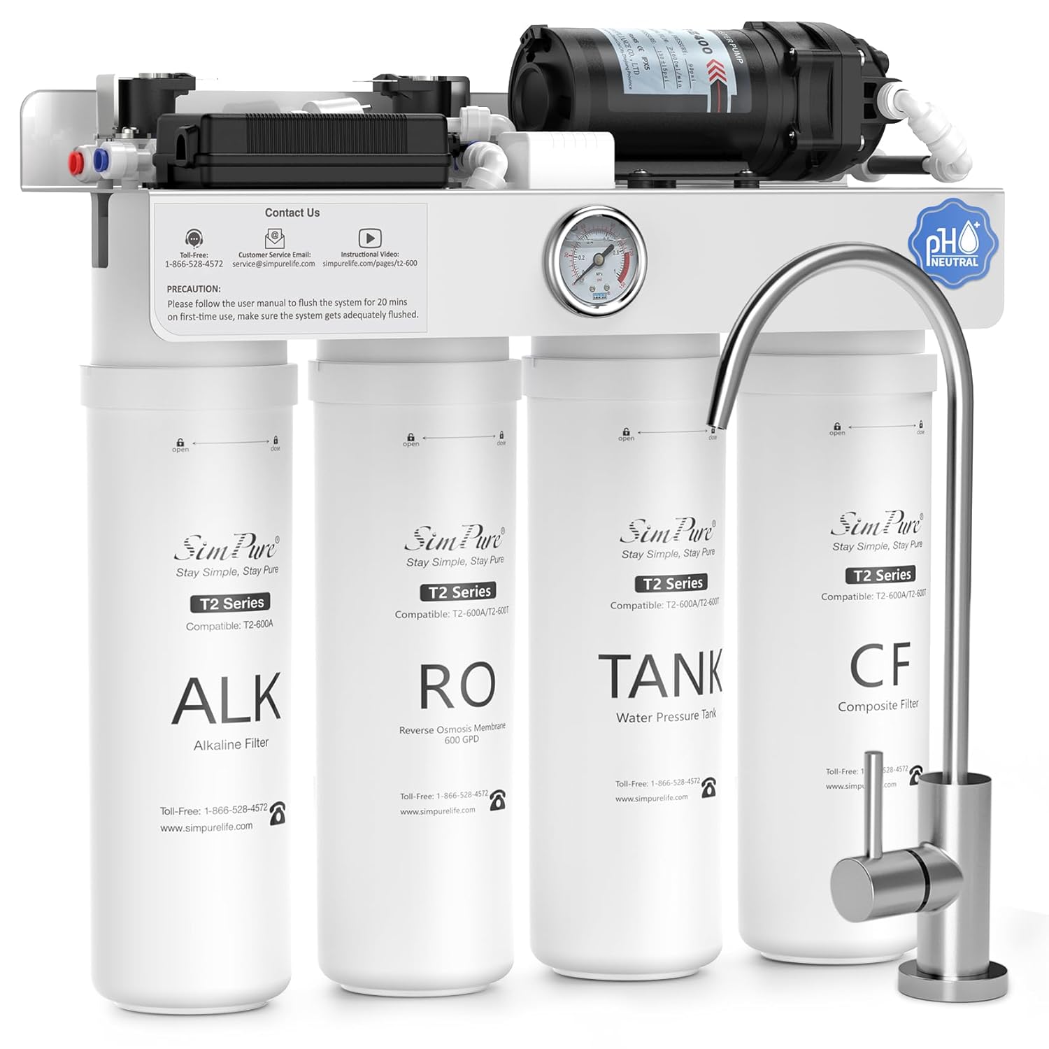 SimPure T2-600 RO filter worth it,SimPure T2-600 pros cons,SimPure T2-600 vs alternatives,should I buy SimPure T2-600,best tankless under sink RO system,SimPure T2-600 honest analysis - detailed features and technical specifications