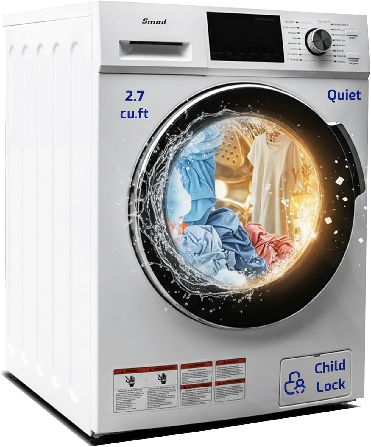 Smad washer dryer combo worth it,should I buy Smad washer dryer combo,Smad washer dryer combo pros cons,best compact washer dryer combo,washer dryer combo for small space,Smad vs other washer dryer combos - detailed features and technical specifications