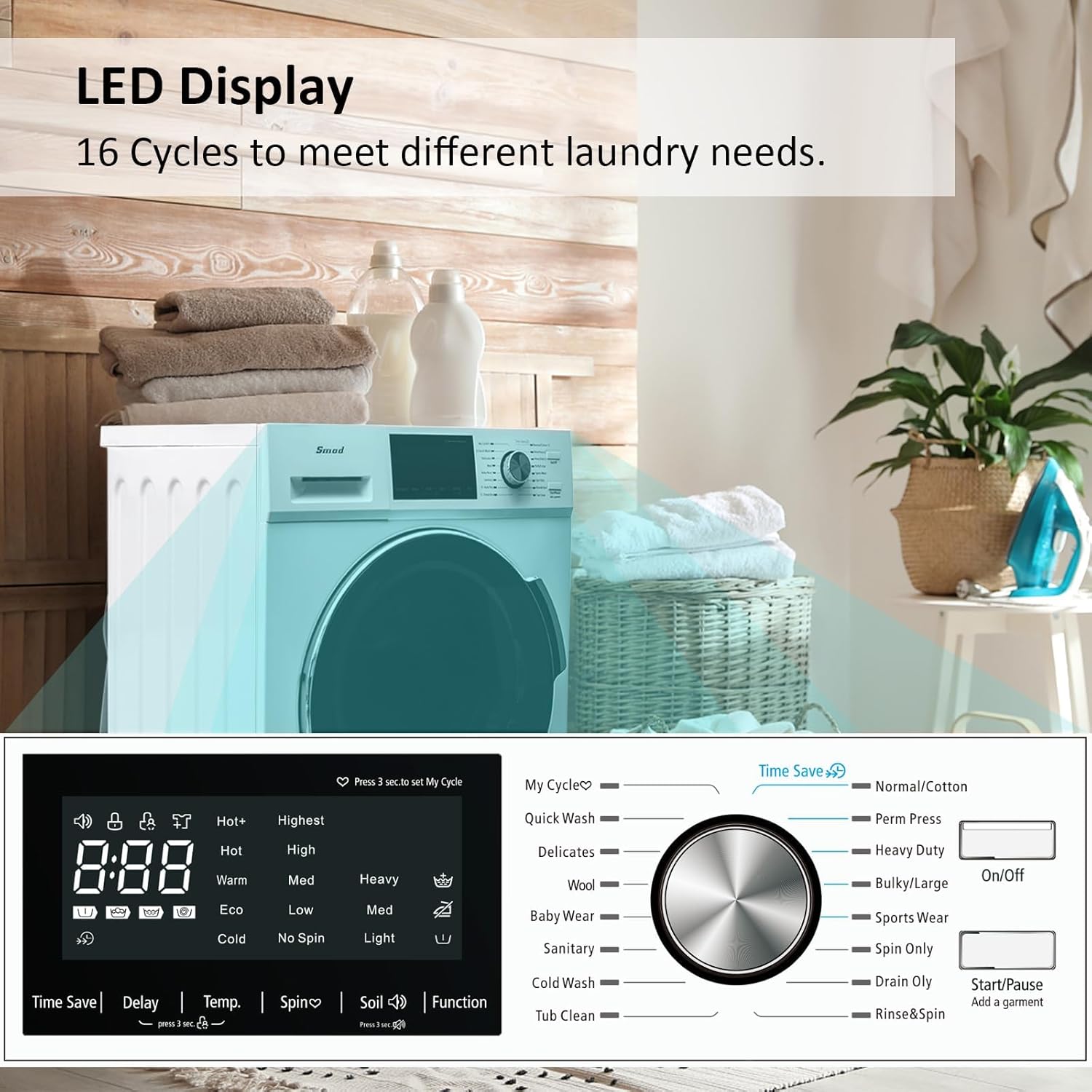 Smad washer dryer combo worth it,should I buy Smad washer dryer combo,Smad washer dryer combo pros cons,best compact washer dryer combo,washer dryer combo for small space,Smad vs other washer dryer combos performance testing and real-world results