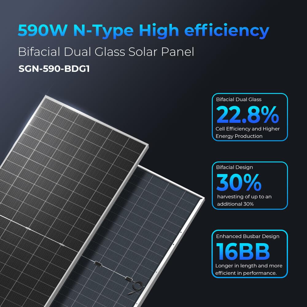 Sungoldpower 590W bifacial solar panel worth it,should I buy Sungoldpower 590W panels,Sungoldpower vs other bifacial panels,590W bifacial solar panel pros cons,best bifacial solar panels for home,Sungoldpower 590W worth buying unboxing and complete package contents