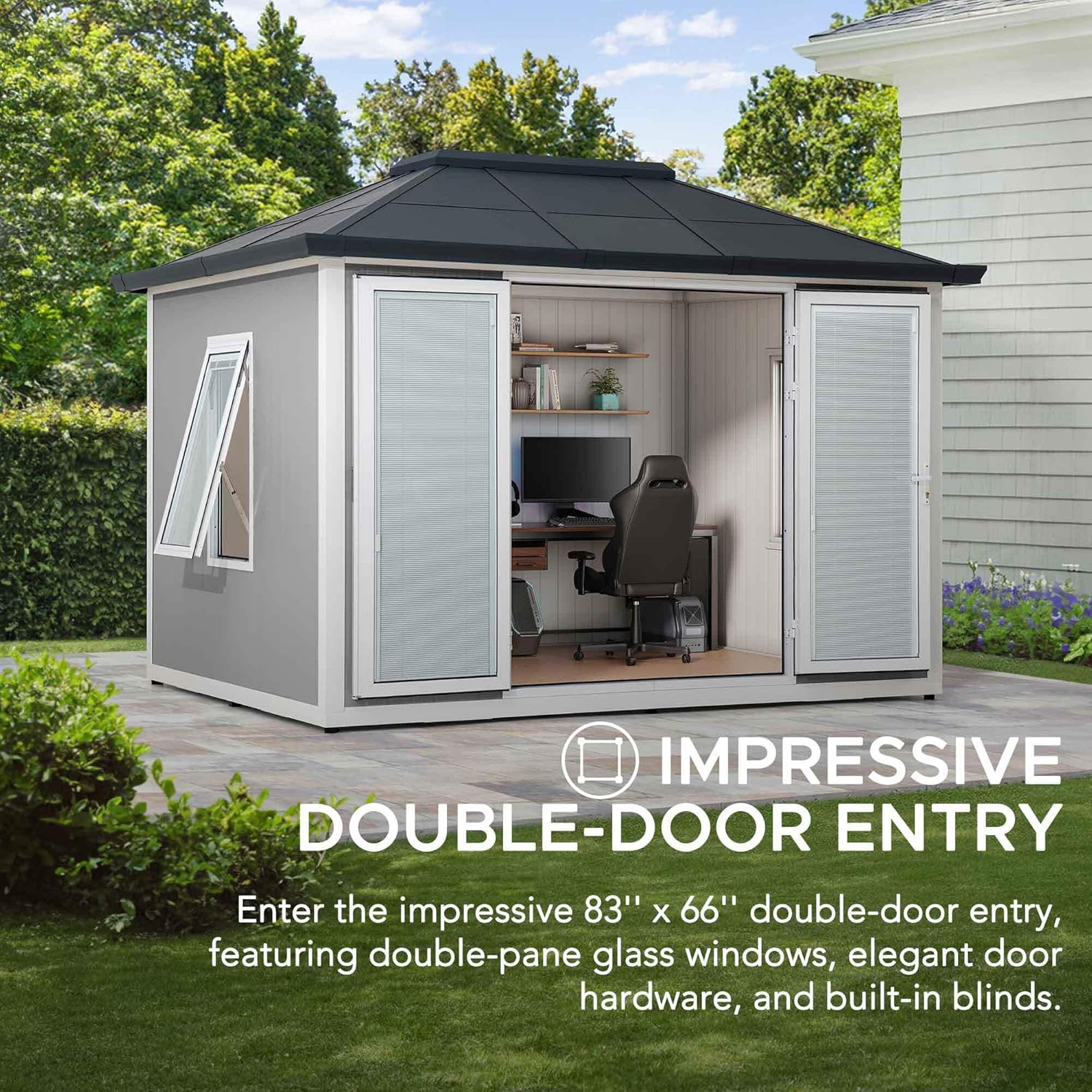 Sunjoy Esquire Studio Shed worth it,Sunjoy Esquire Studio Shed pros cons,best insulated backyard office shed,Sunjoy Studio Shed vs competitors,should I buy the Sunjoy Esquire Shed,Sunjoy outdoor room honest opinion performance testing and real-world results