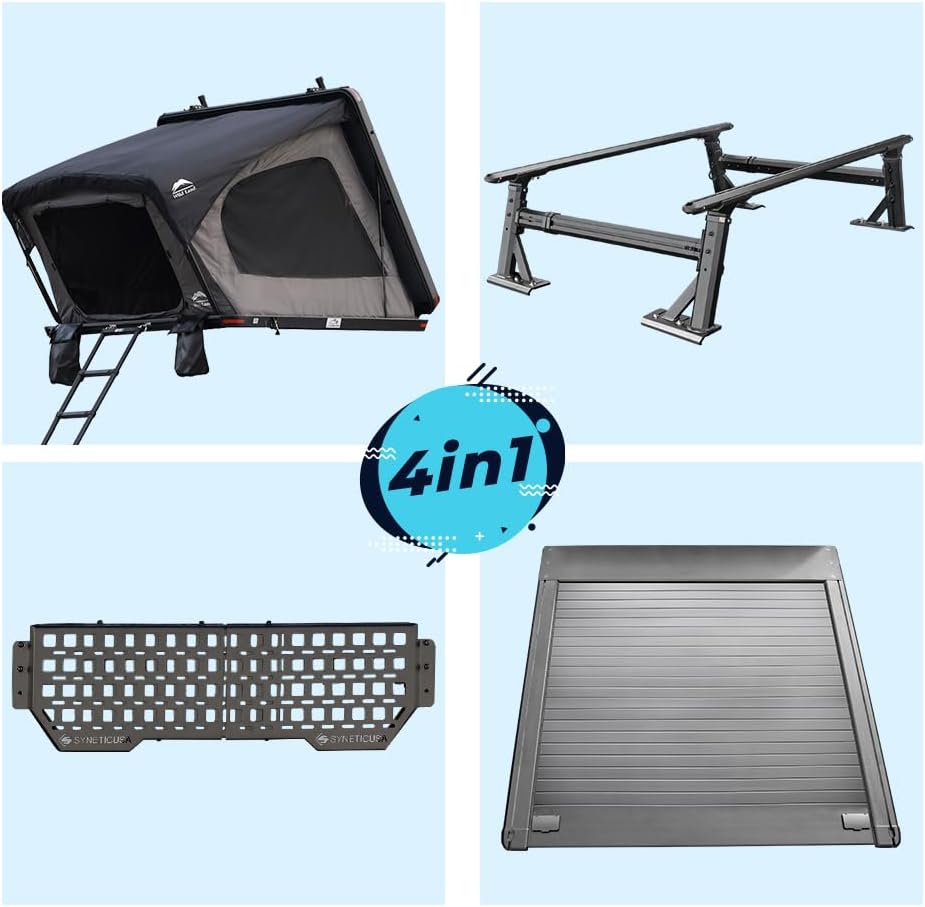 Syneticusa MR retractable cover rack tent,Syneticusa Tacoma package worth buying,Syneticusa MR retractable pros cons,Syneticusa vs other overland packages,should I buy Syneticusa Tacoma combo,best Tacoma overland package unboxing and complete package contents