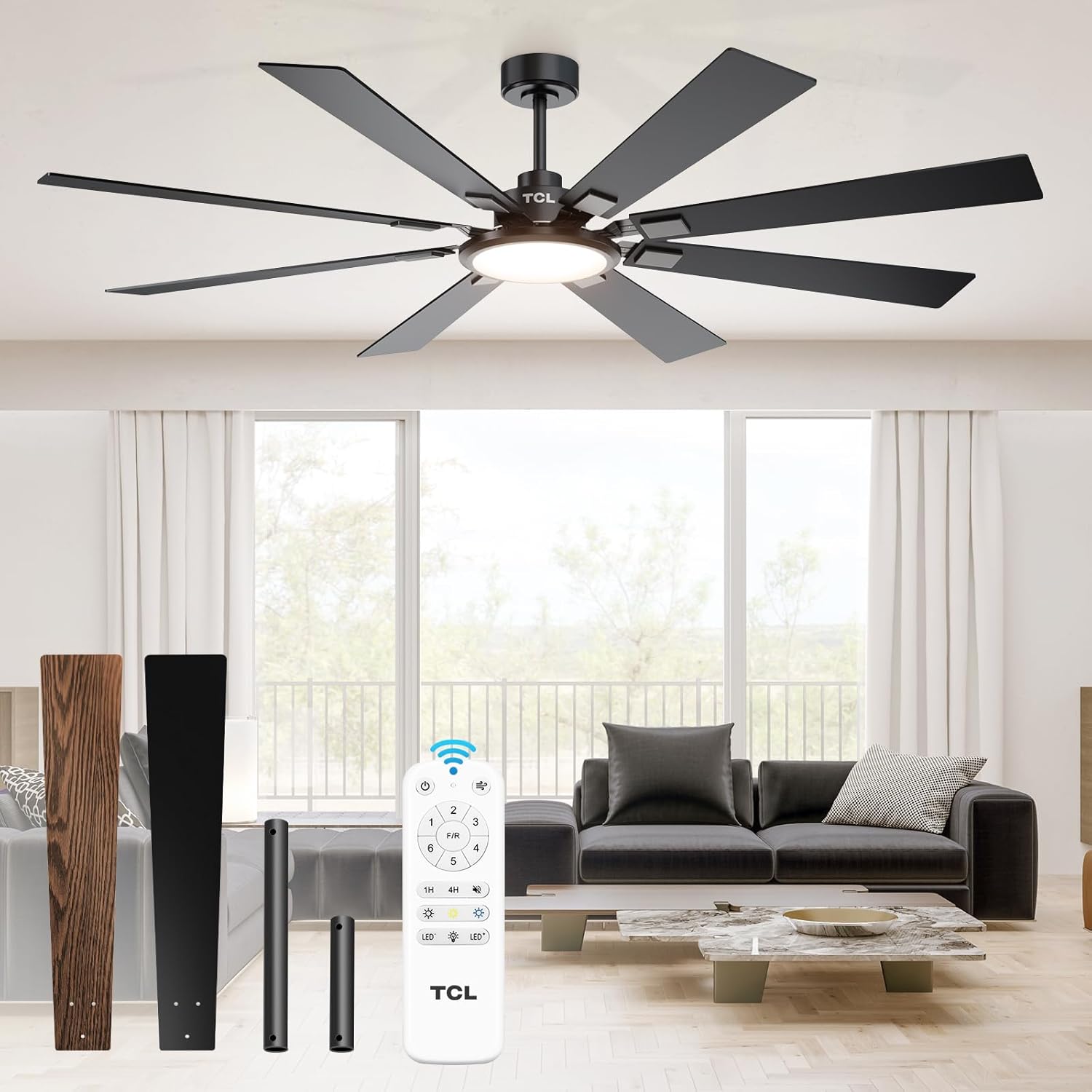 TCL 72 inch ceiling fan worth it,should I buy TCL ceiling fan,TCL fan vs other brands,TCL 72 inch fan pros cons,best large ceiling fan for living room,TCL fan with remote honest - detailed features and technical specifications