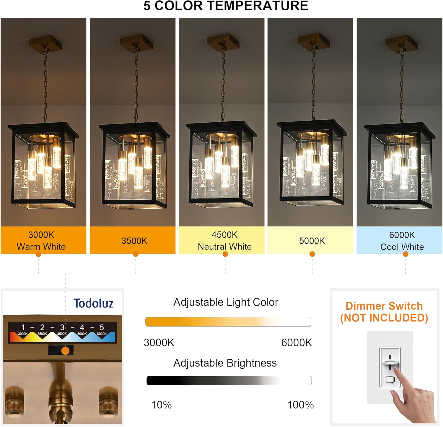 TODOLUZ outdoor pendant light worth it,TODOLUZ outdoor lantern pros cons,best outdoor pendant light fixtures,should I buy TODOLUZ patio light,TODOLUZ vs other outdoor lights,TODOLUZ 5CCT light honest performance testing and real-world results