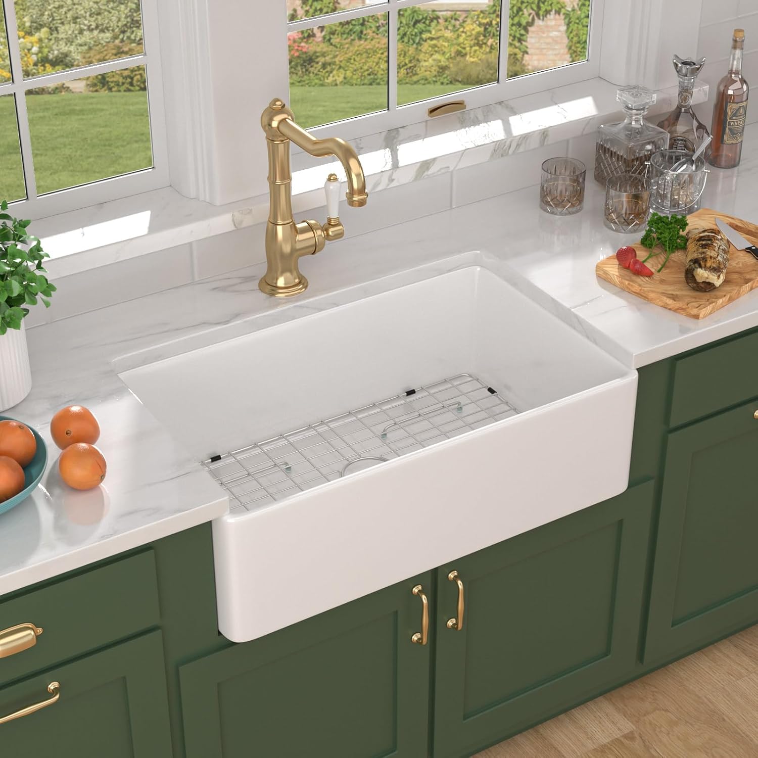 Talllor 36 inch farmhouse sink worth buying,should I buy Talllor farmhouse sink,Talllor fireclay sink pros cons,Talllor vs other farmhouse sinks,best 36 inch white farmhouse sink,Talllor TLAC-0080 honest experience unboxing and complete package contents