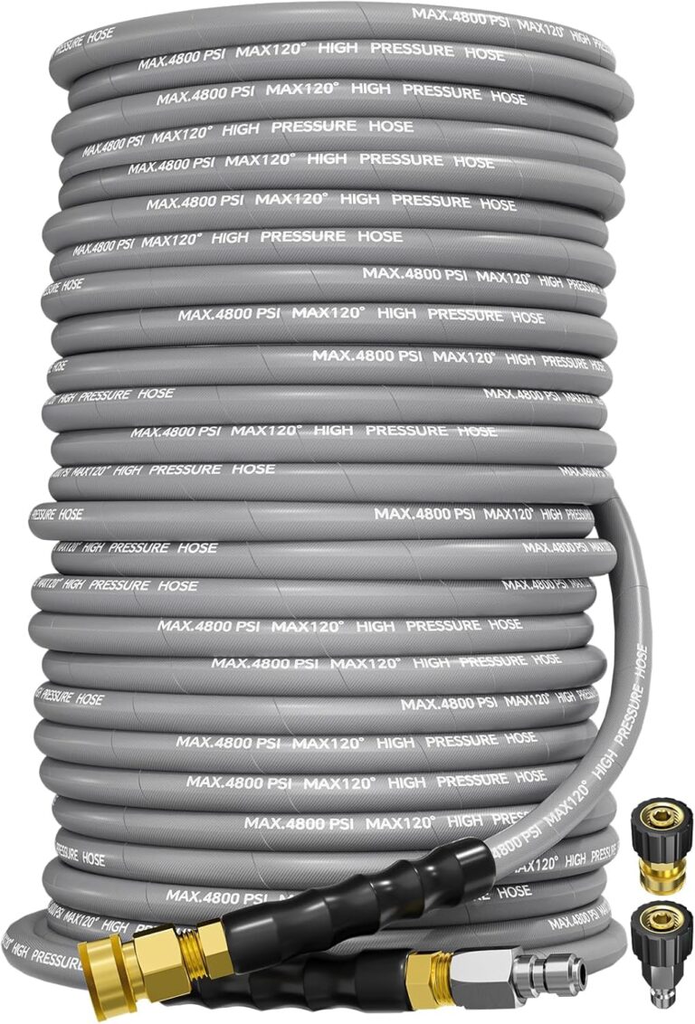 Reviews - TechSweepPro Pressure Washer Hose Worth It? Honest Pros & Cons Image 1 of TechSweepPro pressure washer hose worth it