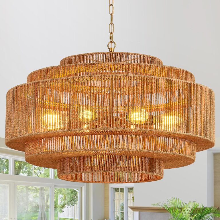 Image 1 of Tunkayli rattan chandelier worth it