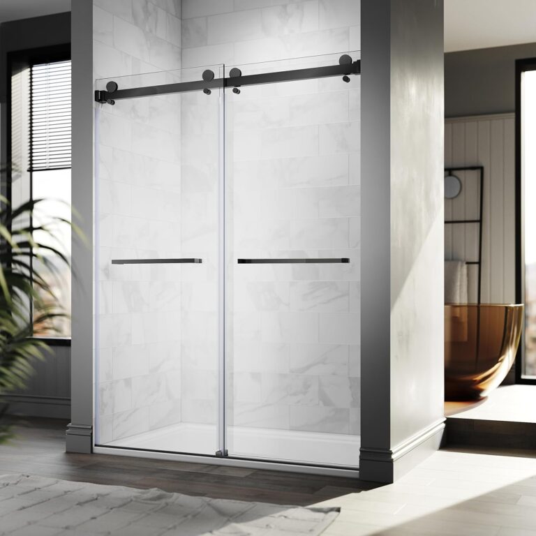 Image 1 of UNIKOO frameless shower door worth it