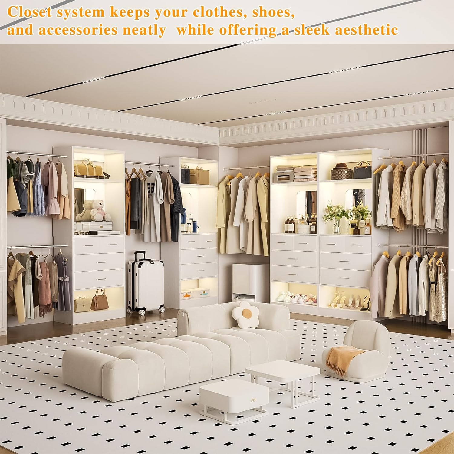 Unikito walk in closet organizer worth it,should I buy Unikito closet system,Unikito closet system pros cons,best walk in closet organizer,Unikito vs other closet systems,Unikito closet system honest opinion unboxing and complete package contents