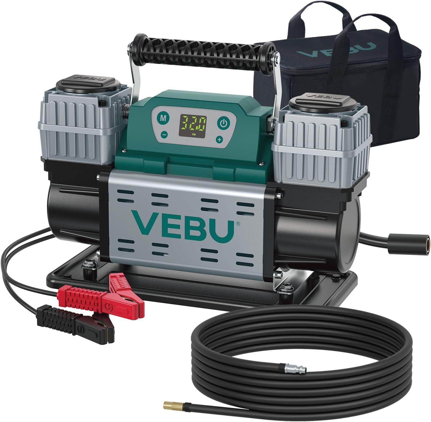 VEBU 12V air compressor worth it,should I buy VEBU air compressor,VEBU vs other tire inflators,VEBU air compressor pros cons,best 12V off-road air compressor,VEBU VB-AC60-D2 honest - detailed features and technical specifications
