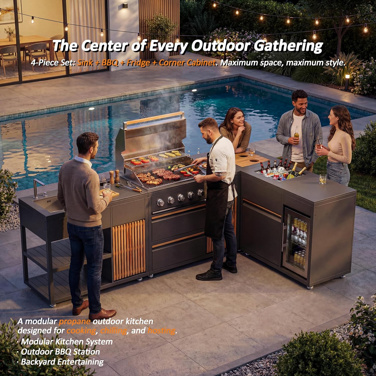 Step-by-step guide for VESTIVIUM modular outdoor kitchen worth it,should I buy VESTIVIUM outdoor kitchen,VESTIVIUM vs other modular kitchens,VESTIVIUM 4 piece set pros cons,best modular outdoor kitchen set,VESTIVIUM outdoor kitchen honest opinion - complete tutorial